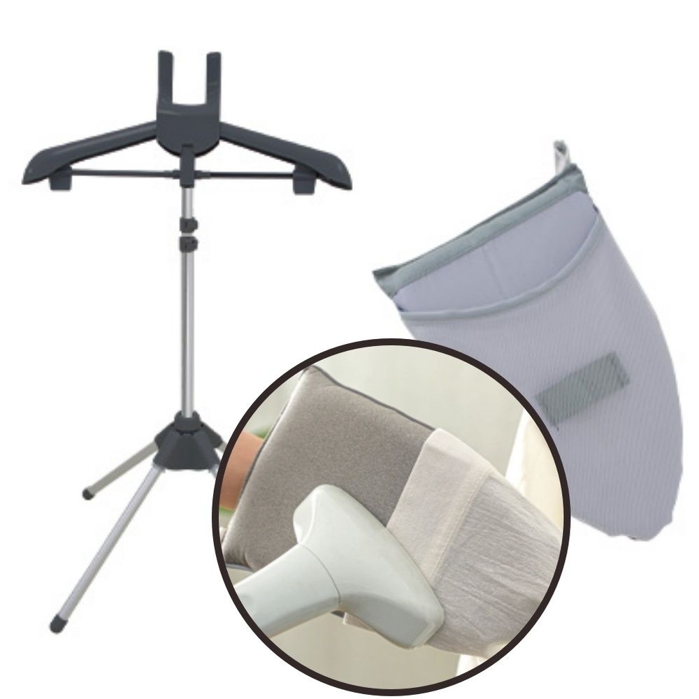 스탠드 스팀 다리미판 높이조절 행거형 옷걸이 다림질