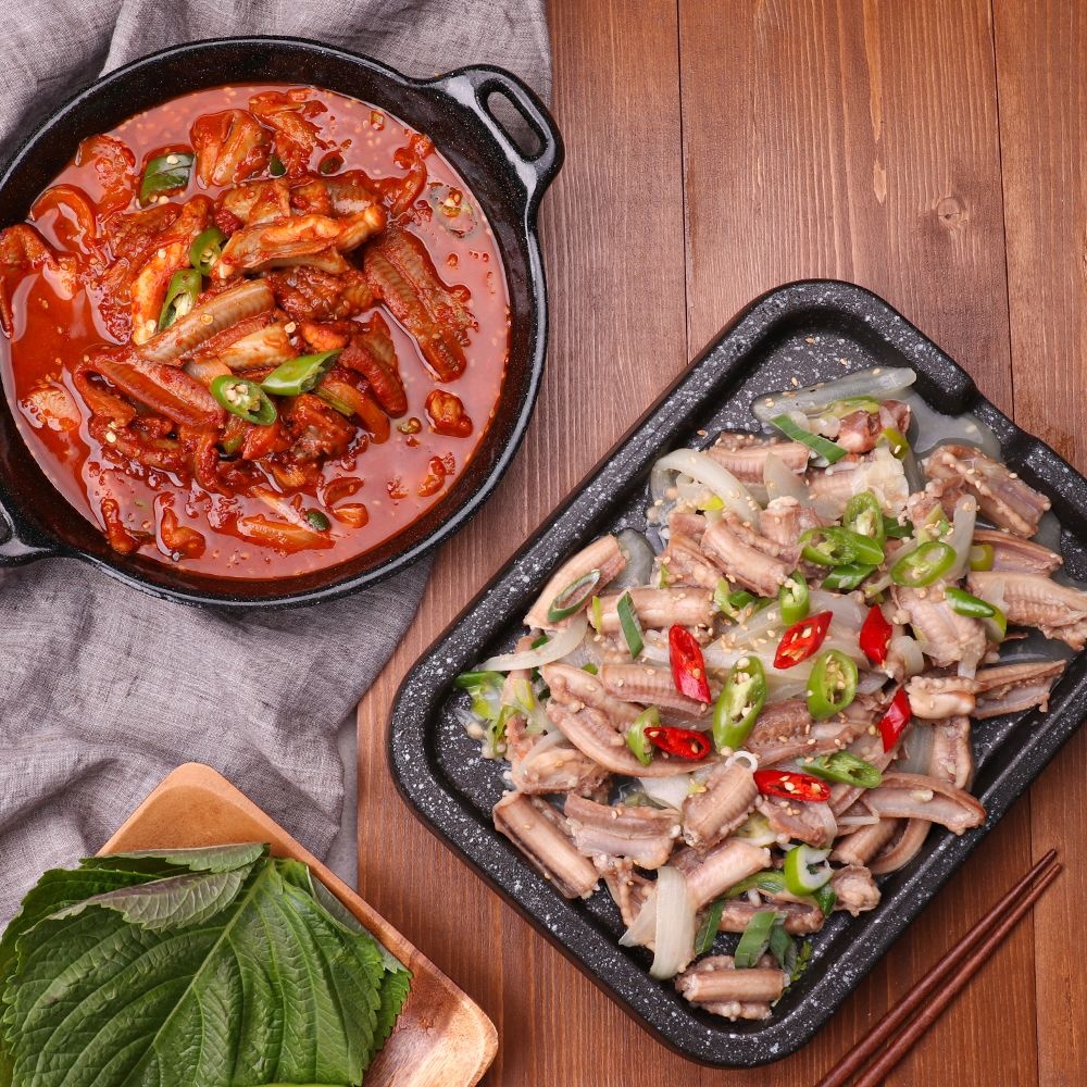 바른씨 국내산 산꼼장어 1kg 손질 냉장 꼼장어 볶음 꼼장어구이 부산자갈치 양념 곰장어