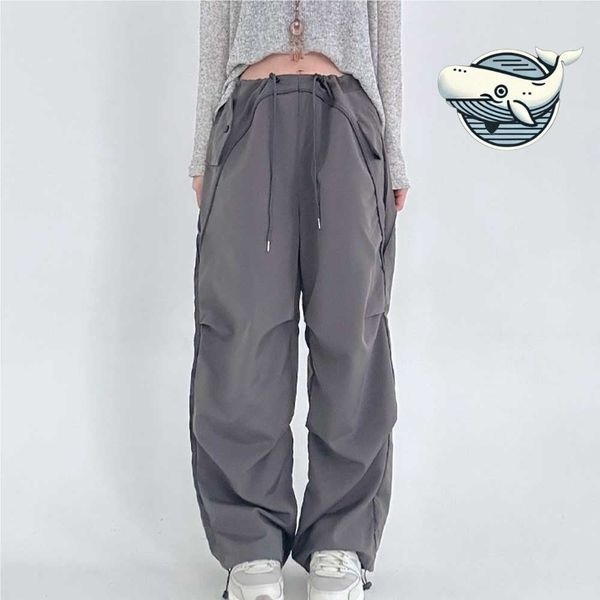 [하프클럽]모노무드 체형보완 와이드핏 팬츠 조절가능 허리밴딩 포켓