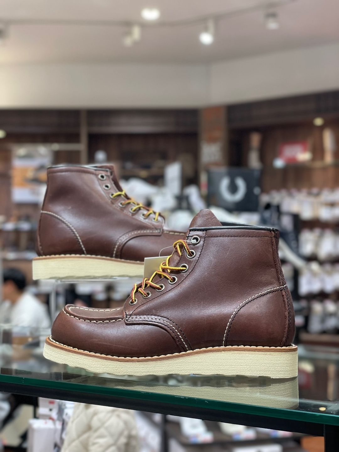 호킨스 HAWKINS 스폰사 워크부츠 HL42001 K FG/RED BROWN 공용