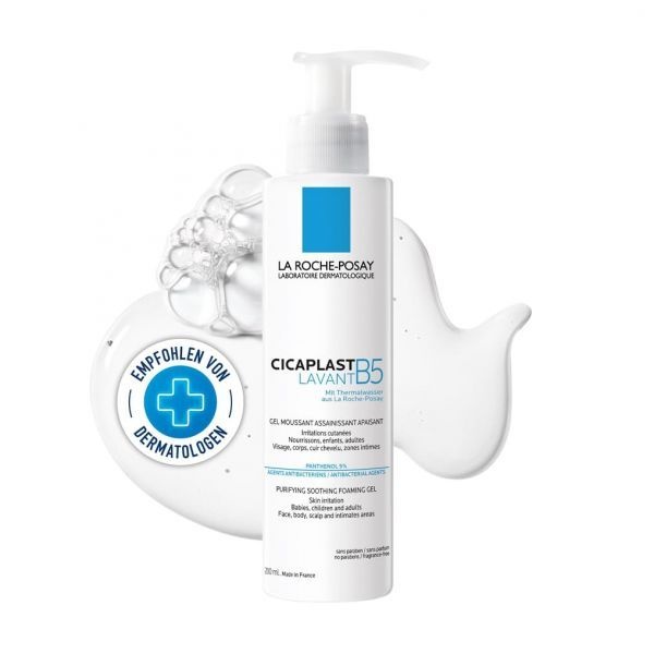 [해외] la roche-posay 라로슈포제 시카플라스트 라방 B5 스킨 수딩 포밍 클렌징 젤 (바디, 페이스, 핸드, 에스테틱 부위용),