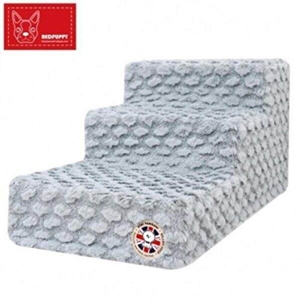 [셀러허브 스포츠레저]엠보싱무늬 펫스텝 단 계단 J75956 강아지계단겸침대