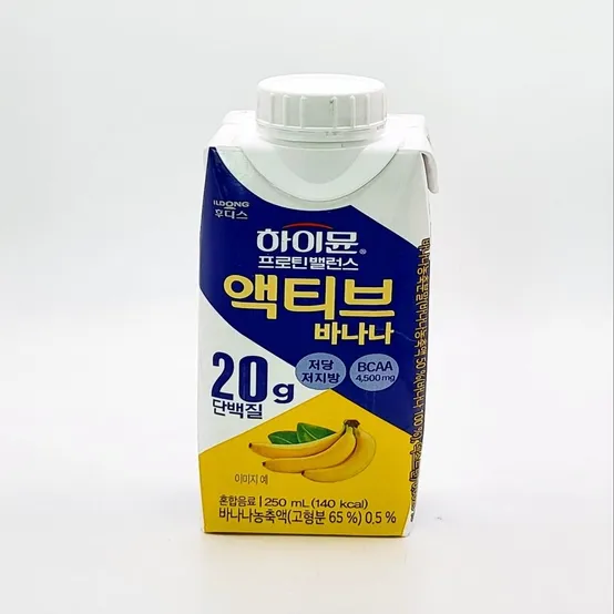 일동 하이뮨 프로틴 밸런스 액티브 바나나 250ml 36개