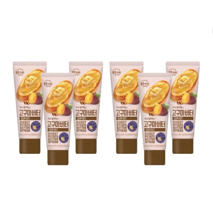 복음자리 바로 발라먹는 고구마버터 스프레드 100g X6