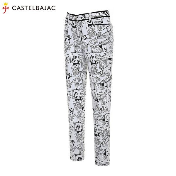 까스텔바작 [하프클럽](여성)아트웍 원포인트 팬츠_BG9FPT502_WH