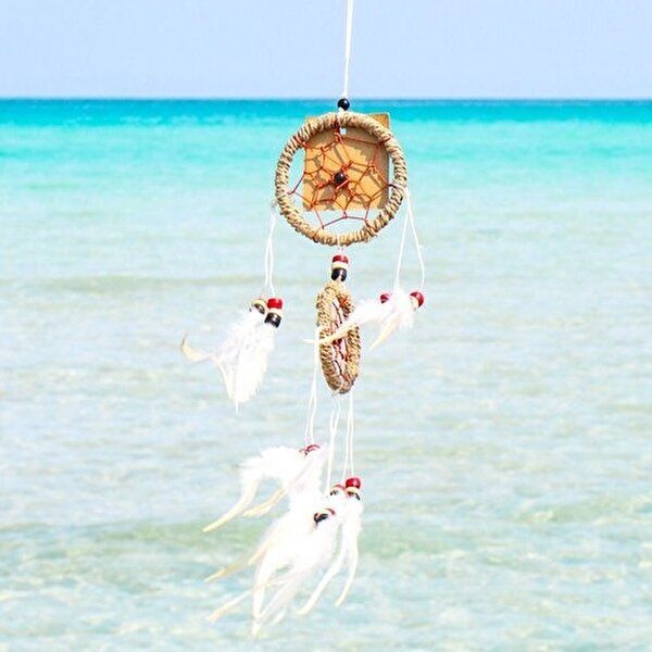고품질 제주바당드림캐쳐(소) 드림캐처모빌 인테리어소품 드림캐처 제주기념품 WD902B1
