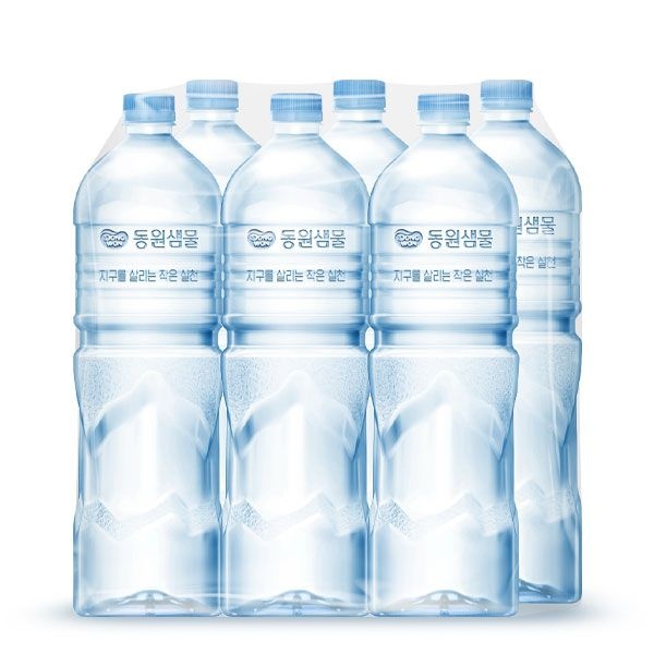 동원샘물 무라벨 2L
