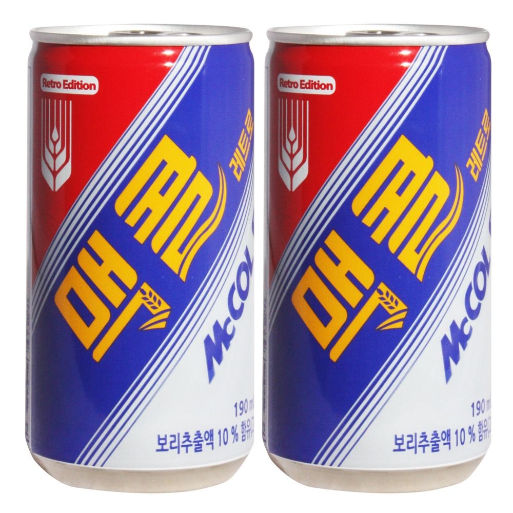 맥콜 190ml x 30캔 / 탄산음료 캔음료