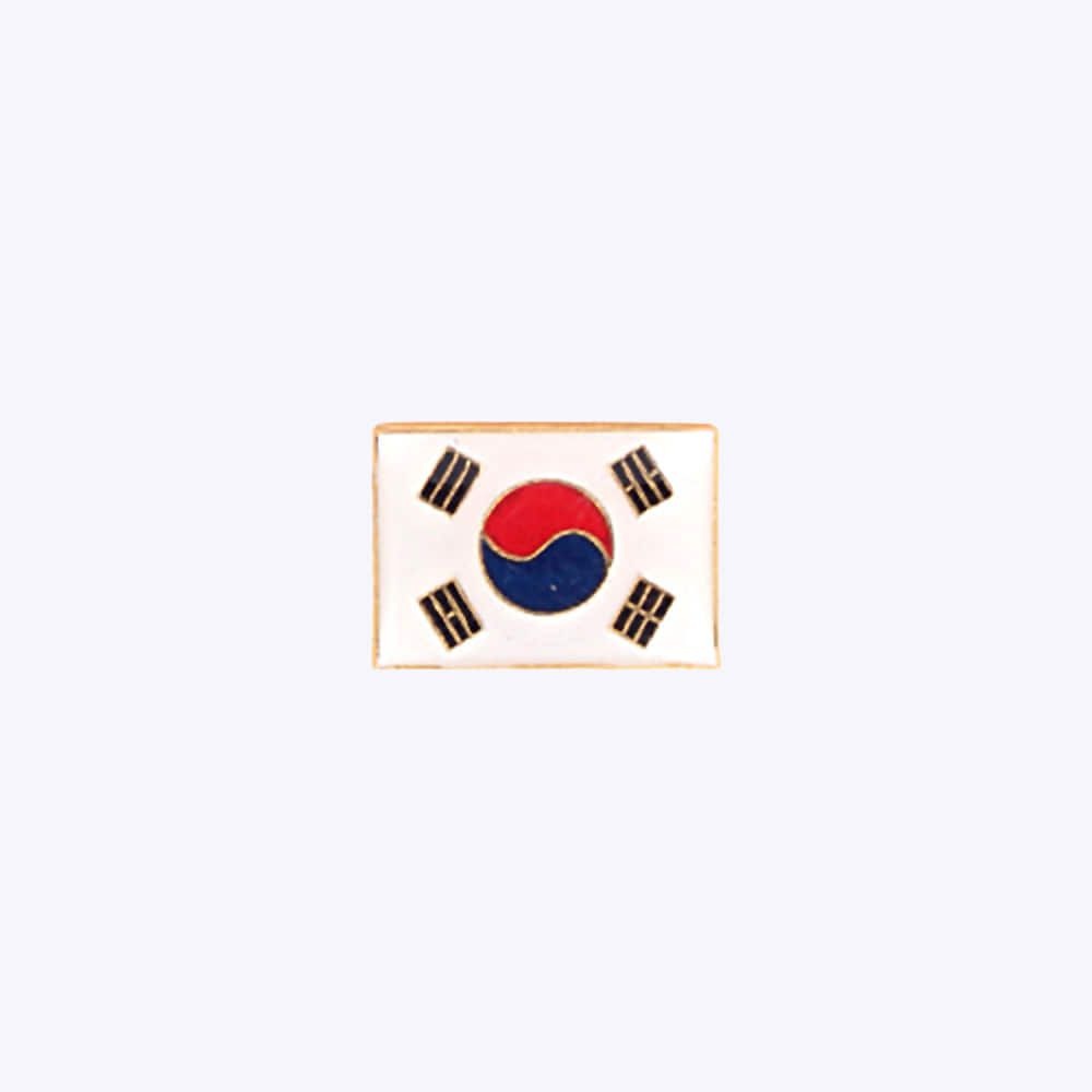 전역 뱃지 / 태극기 뱃지 - 중