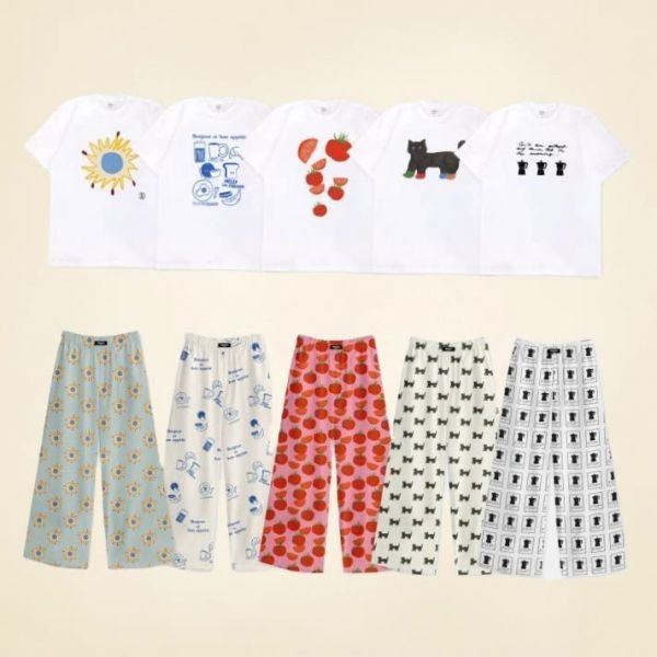 뚜누 [ ] 파자마 2P 세트 (반팔티+팬츠)