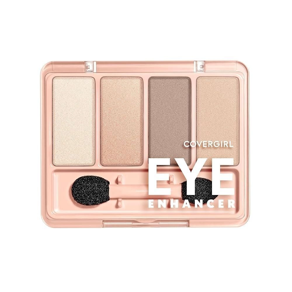 CoverGirl [해외] COVER 오버GIRL 걸 EYE 아이 Enhancers 아이섀도우 팔레트, 내추럴 누드, 5.4g(0.18온스) 154085
