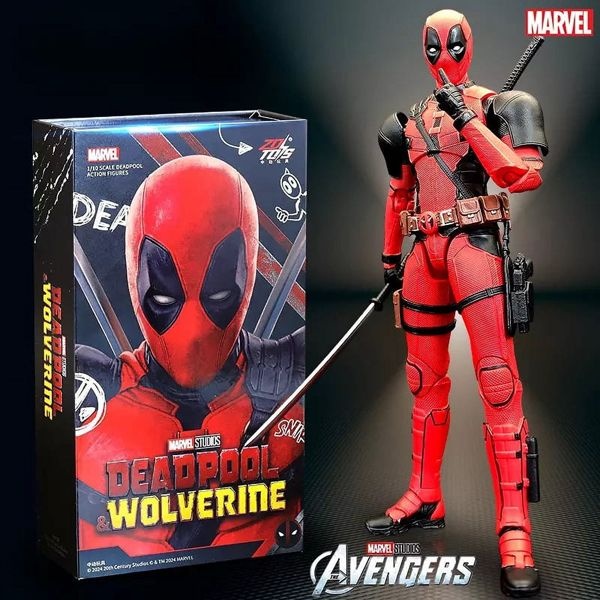 ZDTOYS 마블 데드풀과 울버린 영화버전 1