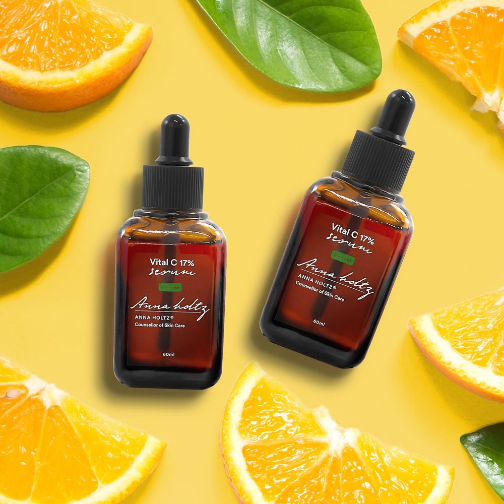 안나홀츠 비타민C 17세럼 60ml 비타민C세럼 에센스 앰플 바르는비타민C 비타민씨앰플