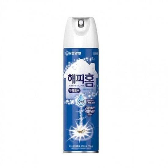 수성 모기약에어졸 무향 해피홈 에어로솔500ML SM 에어로졸 홈키파 에프킬라