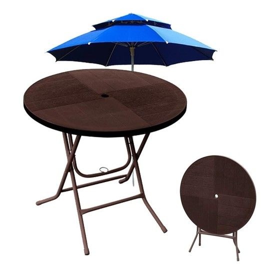 축제 1개 탁자 편의점테이블 노상 파라솔 주점 옥탑방 야외접이식테이블 테라스테이블