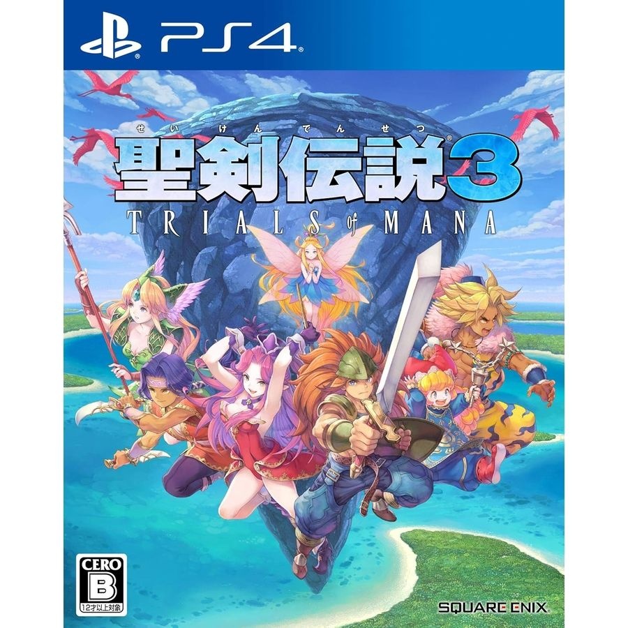 플레이스테이션 [해외] PS4 플스4 성검전설3 트라이얼즈 오브 마나 일본 발매