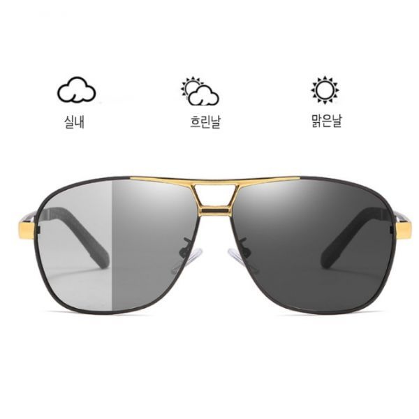 남성 편광 선글라스 드라이빙 변색 스포츠 보호용 낚시 고글