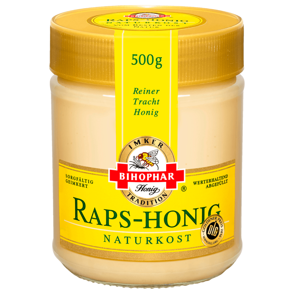 Bihophar [해외] 비호파 Bihophar 꿀 유채꿀 크리미 500g (병)