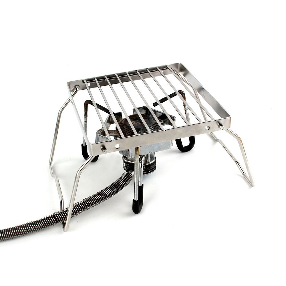 캠핑용 버너 접이식 스탠드 구조물 받침