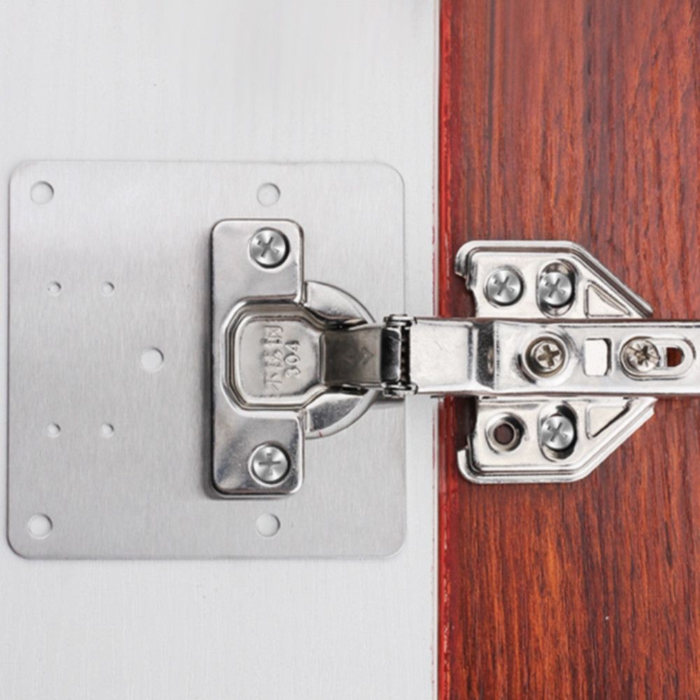 싱크대문 수리 보강 경첩 스테인리스 철판