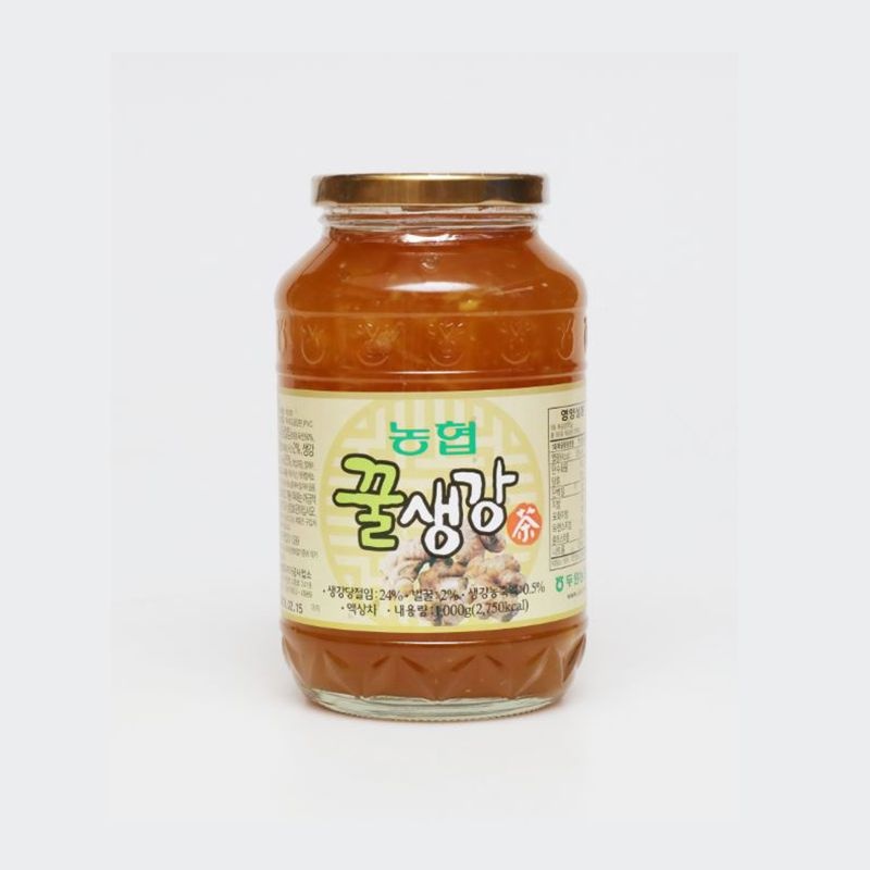 주니팜스 협력사 고흥 두원농협 생강청 생강차 세트 1kg