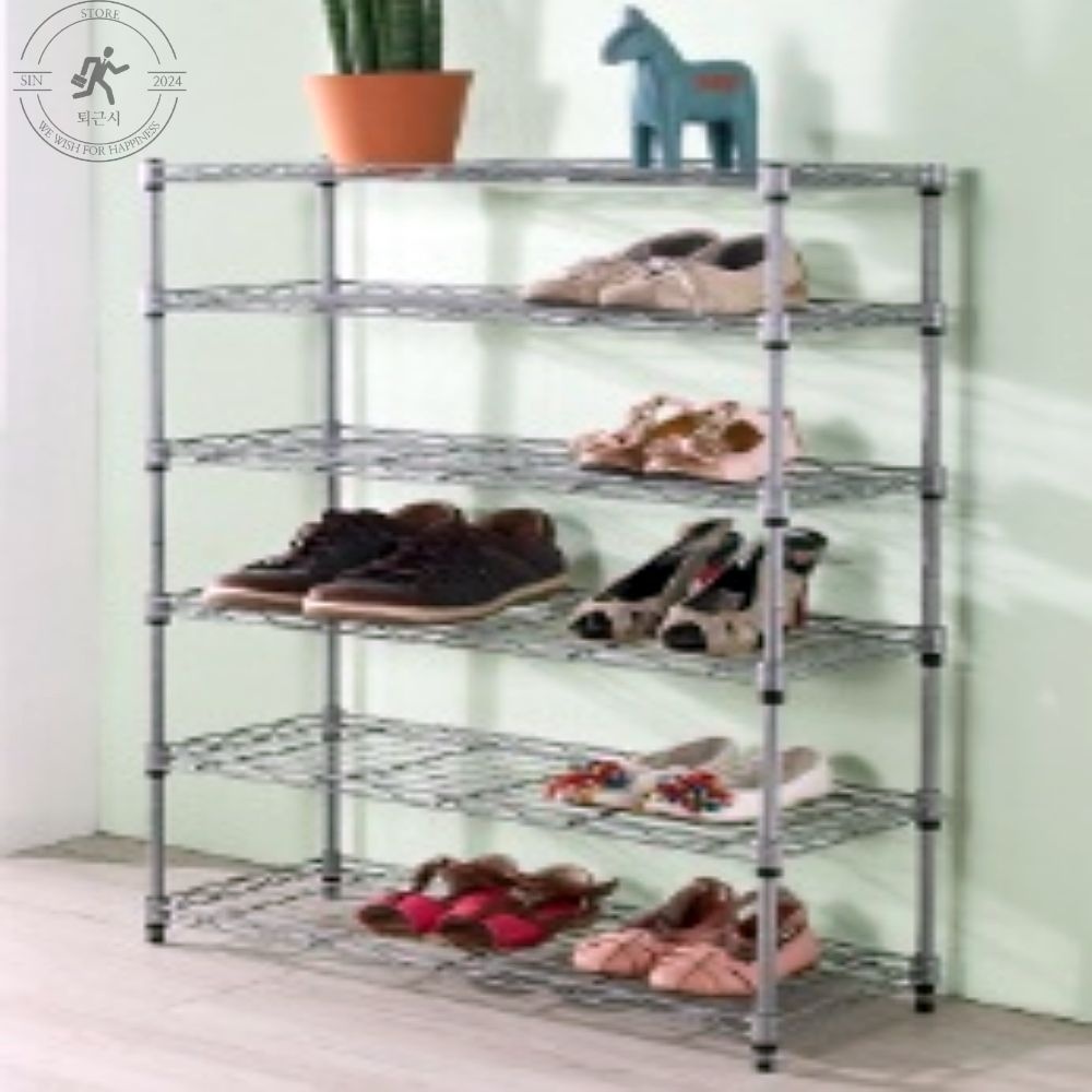 신발수납 6단 현관 신발장 가정용 운동화 슈즈랙