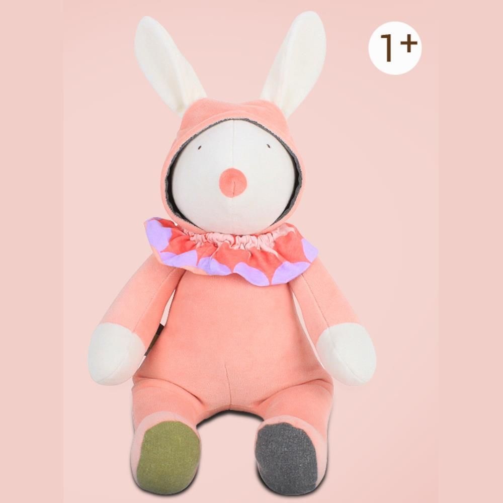 영유아 애착형성 핑크토끼 촉각인형 창의력발휘 흥미유발