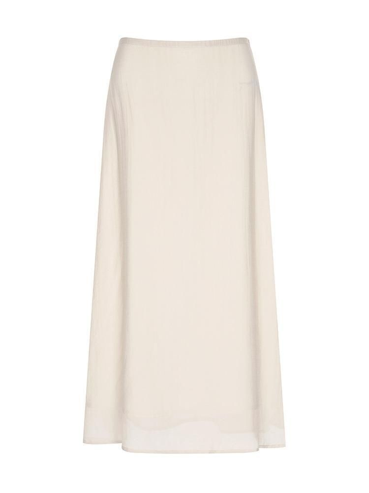 올리브데올리브 H라인 절개 라인 롱 스커트 OW5MS270 766906