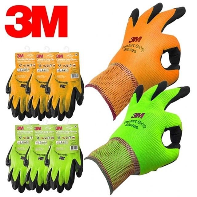 WG366 OEM 그립 쓰리엠 산업용 반장가 작업 코팅장갑 글로브 반코팅장갑