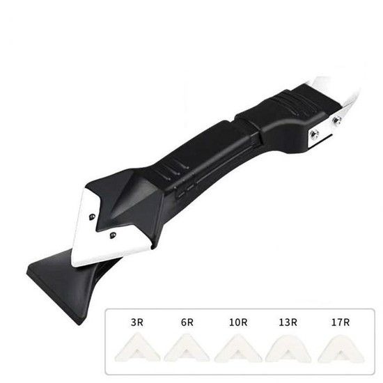 상세페이지 참조 JU 3in1 만능 실리콘 스크래프 실리콘제거기 마감 제거칼 헤라