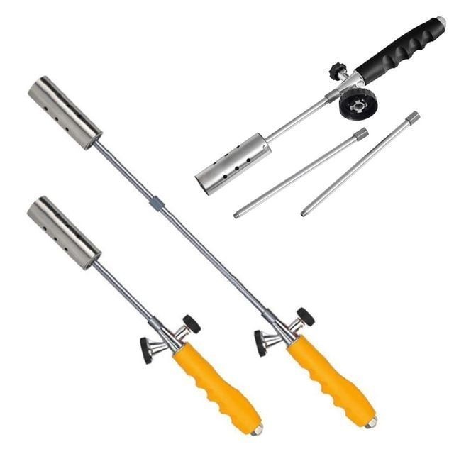 WG366 OEM 토치 가스토치 노랑 캠핑요리용 캠핑용토치 가스롱토치