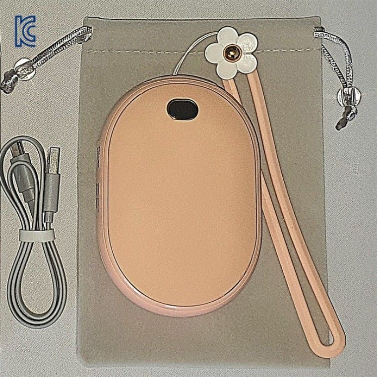 휴대가 간편한 손난로 10000mAh 보조배터리 LED표시 휴대용 파워뱅크