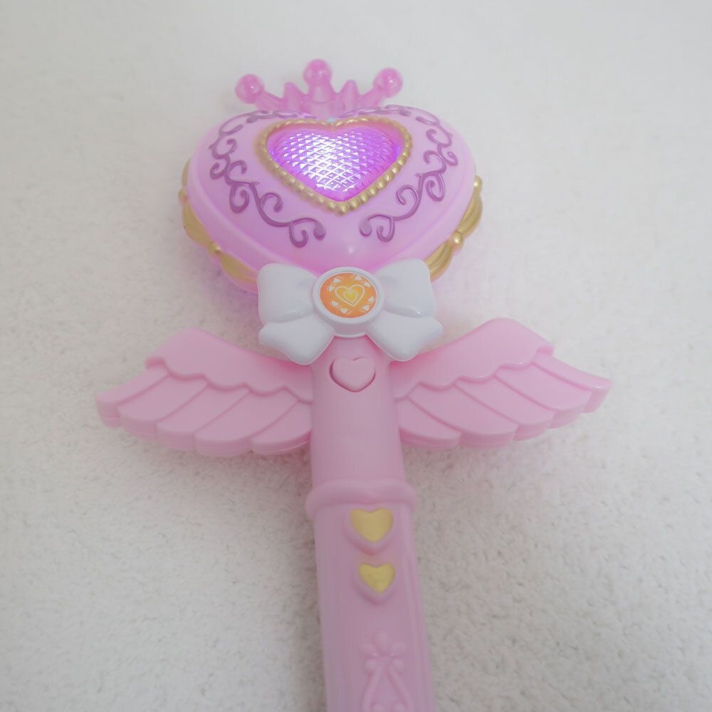 마법소녀 파티 공주 불빛 소품 마술봉 선물 멜로디 퍼플