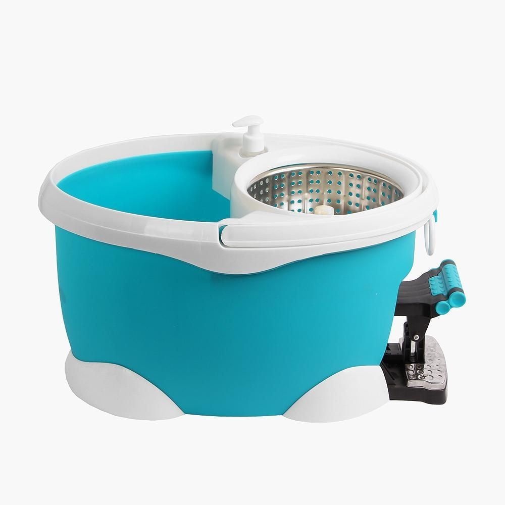 Well 통돌이 회전 물걸레 발판형 탈수 밀대