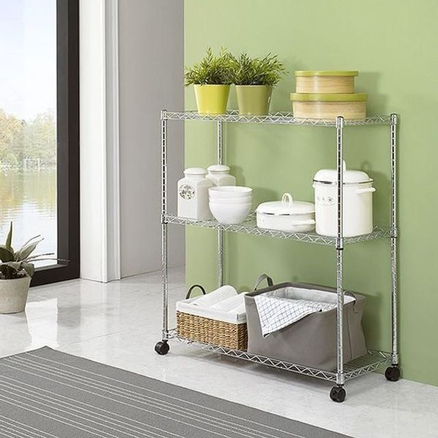 900 진열대 메탈선반 다용도실 3단 좁은 아파트 GWM