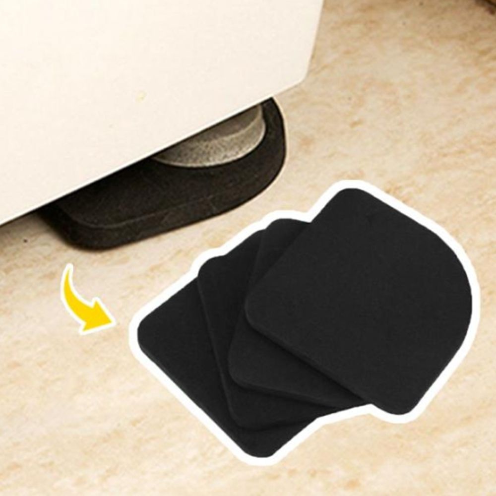 세탁기받침대 4P 통돌이 건조기 진동패드 발받침 소리흡수 쿠션깔판