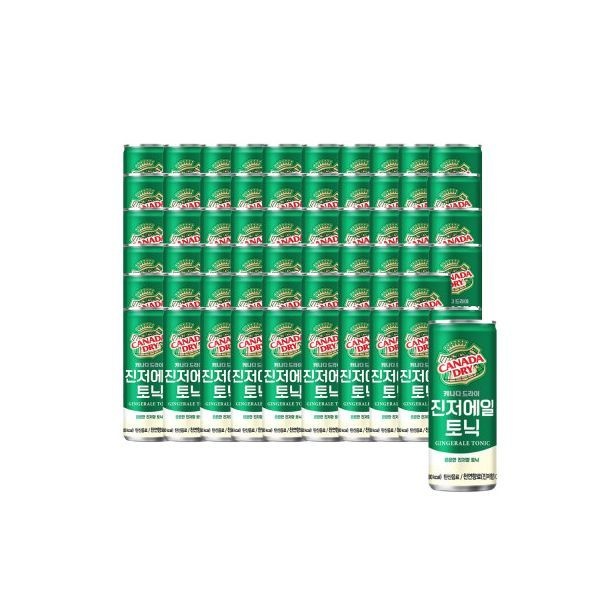 캐나다드라이 캐나다 진저에일 토닉 250ml x 60CAN
