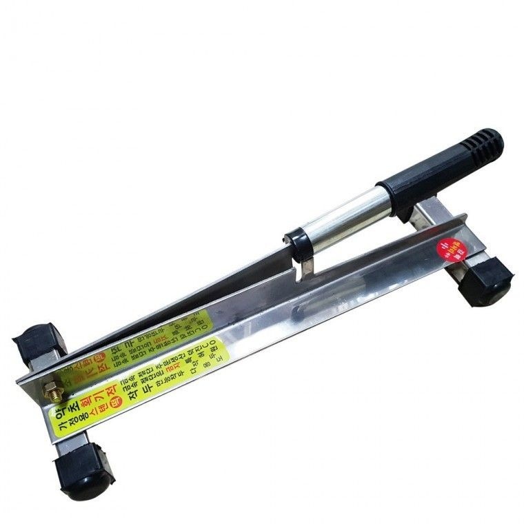 국산 스텐 떡작두(대형) 잔디 여물 건조 철작두-작두.스텐.커팅기.고급.절삭기.세단기.가래떡썰기.가정용