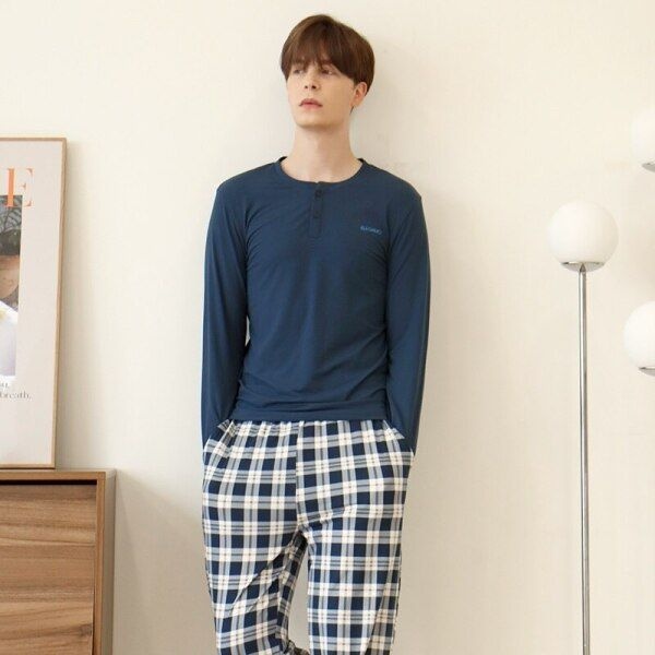 [레노마 (패플)] [레노마 이너웨어]엘리가모 남성 레오 피치기모9부상하복BU-MD3EH60129_KG