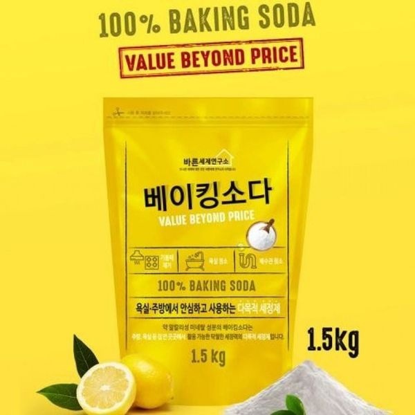 모노무드 [하프클럽]모노무드 DE 바른세제연구소 베이킹소다 과탄산소다 1.5kg 다용
