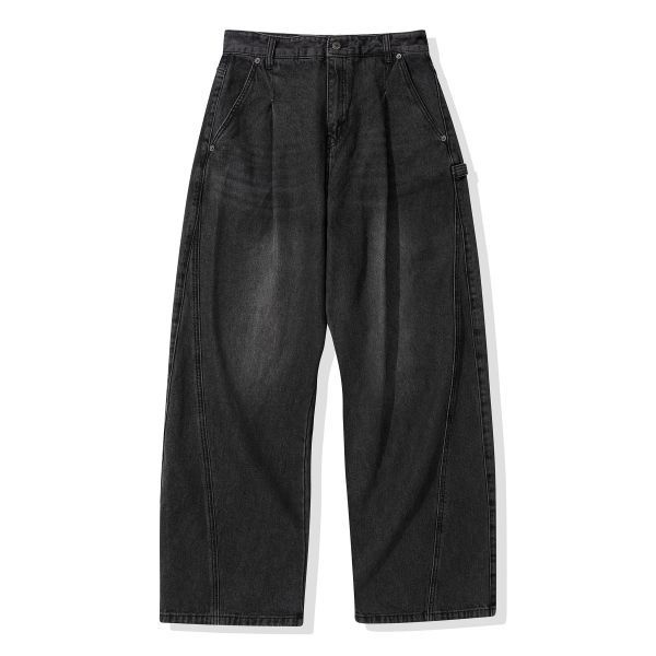 &lt;매장정품&gt; CODEGRAPHY 코드그라피 CGP 엑스트라 와이드 데님 팬츠_블랙 CBEUUDP302BK 675867