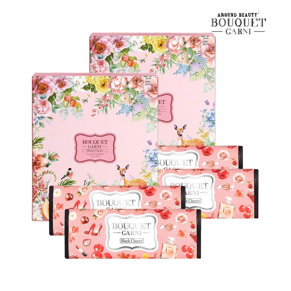 (현대Hmall) [P] 부케가르니 차량용 송풍구 방향제 블랙체리향 7g 2입 x2개