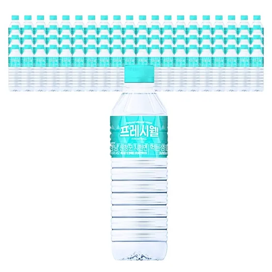 프레시웰 PH8.2 약알칼리수 500ml x 80개 (오늘출발) 물 생수 sh