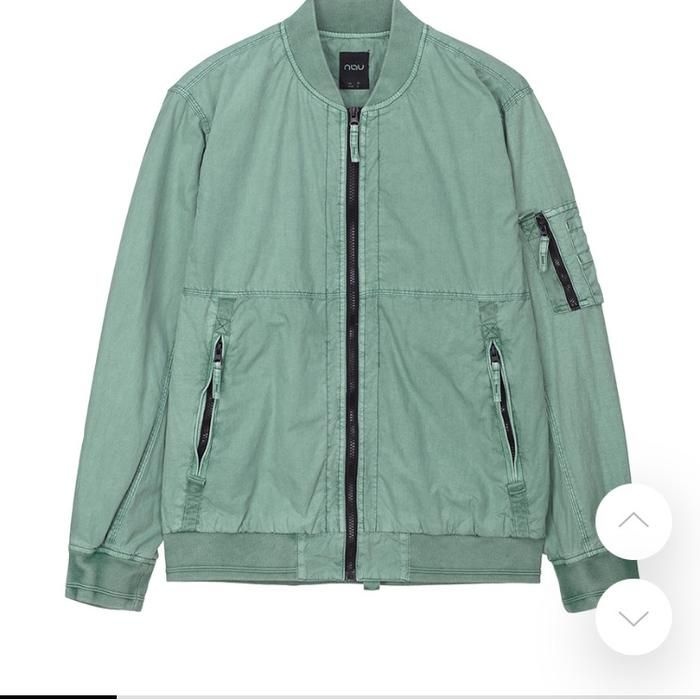 [나우]U GD스타디움자켓 GRAYISH GREEN