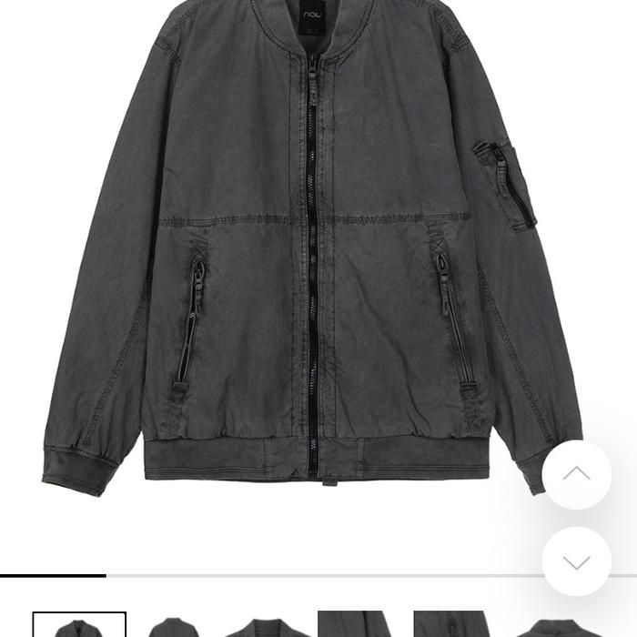 [나우]U GD스타디움자켓 GRAY