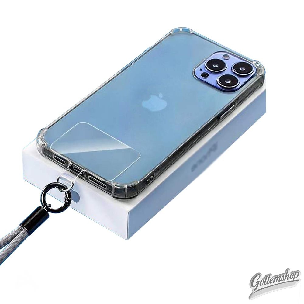 스마트폰 낙하방지 목걸이 투명 휴대폰악세사리 스마트폰줄