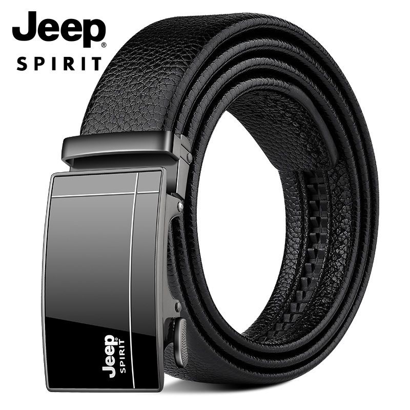 지프 스피릿 JEEPSPIRIT 정품 남성용 가죽 벨트 OM18CD996BT0470 롯데온
