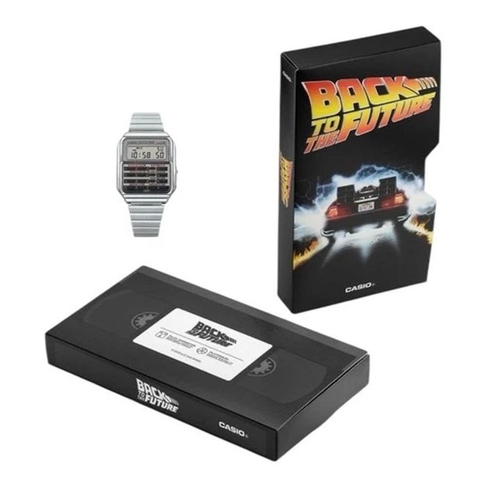 [해외] 카시오 백투더퓨처 콜라보 디지털 시계 CA-500WEBF-1A