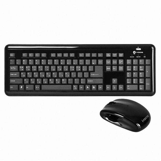 무선 키보드 마우스 조합 IRK25RP 블랙 입력 장치 게임 사무용 키패드