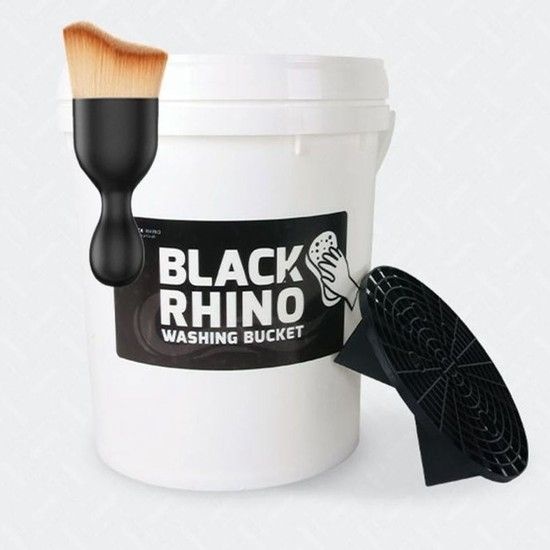 상품상세참조 자동차 세차용 버킷 10L 캠핑 다용도 물통 먼지 제거 브러쉬 세차버킷세트